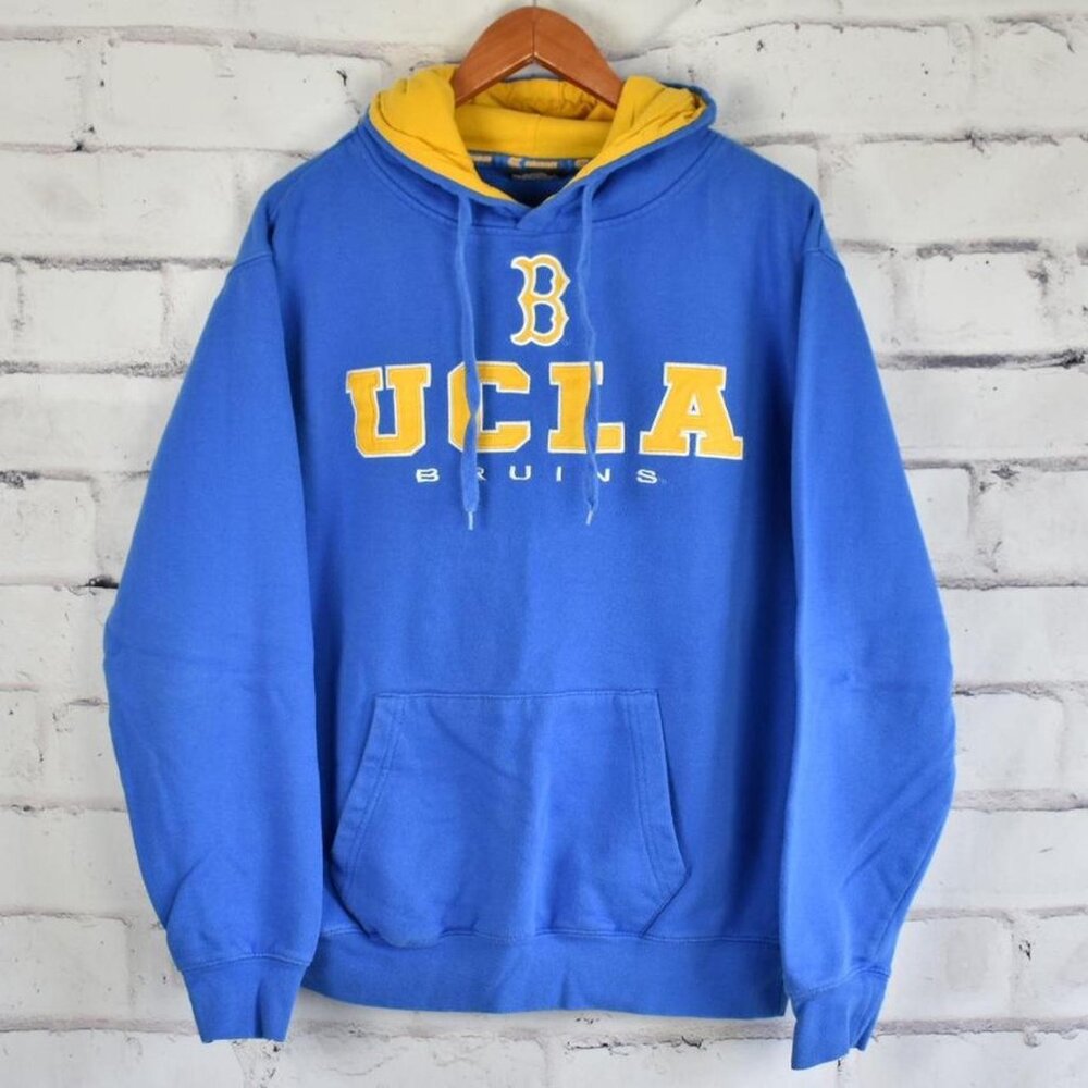 Vintage 90s UCLA Bruins Collegiate Embroidered Sweatshirt Hoodie